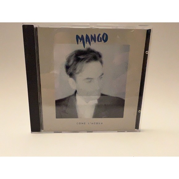 Mango Come L'Acqua CD Fonit Cetra 1992 Import Italy CDL 318 Play Tested - Picture 1 of 8